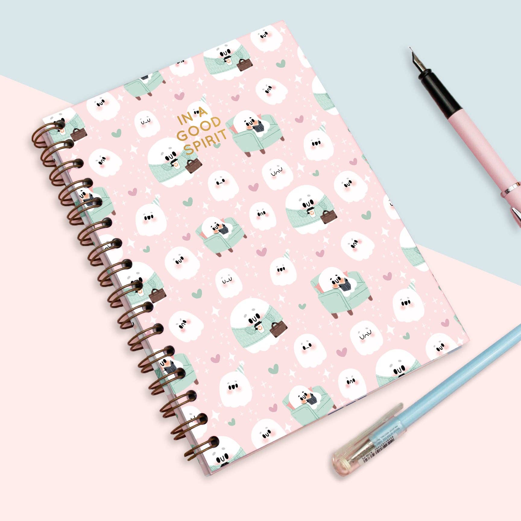 AGENDA HEBDOMADAIRE - Business Ghosty: Français / Dans un bon esprit