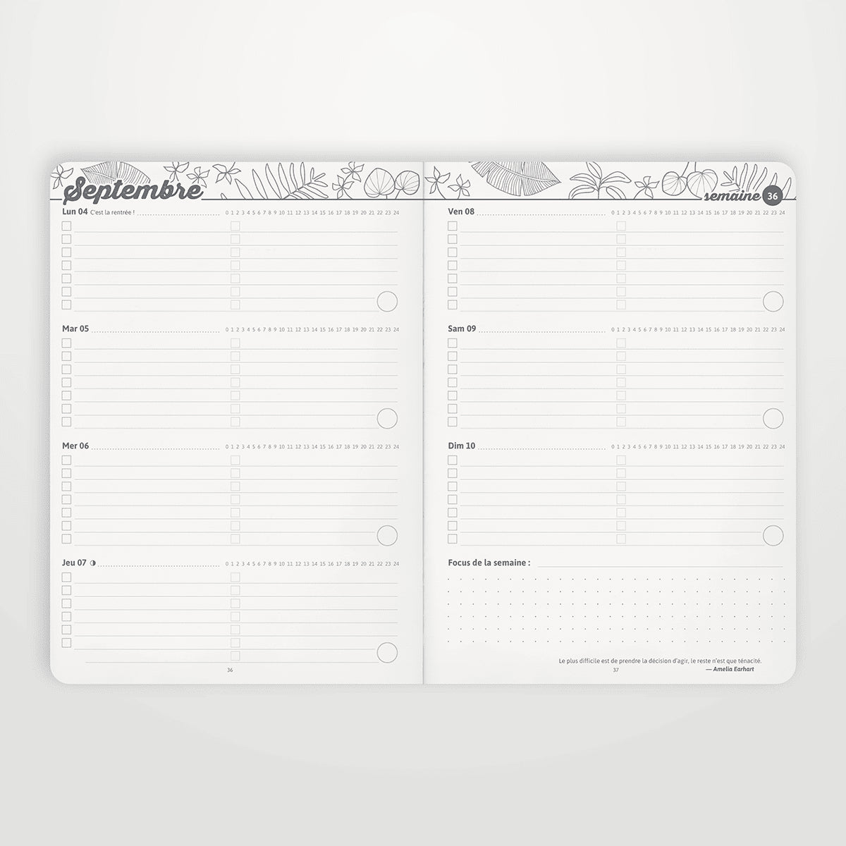 Agenda scolaire 2025 / 2026 - A5 souple - compatible jaquette liseuse: Sable