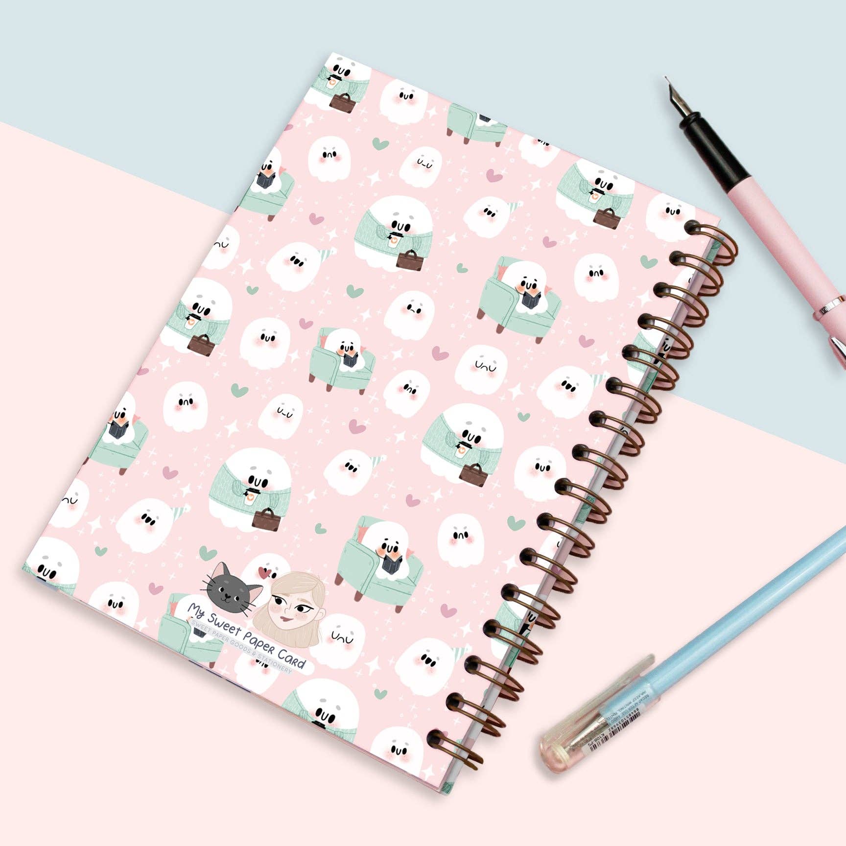 AGENDA HEBDOMADAIRE - Business Ghosty: Français / Dans un bon esprit